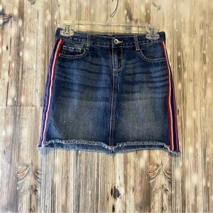 Childrens Place Girls Denim Blue Jean Skirt Size 10